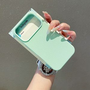 Custodia per telefono 2 in 1 con design semplice, motivo litchi, in TPU e PC, anti-graffio, di lusso, per <span class=keywords><strong>iPhone</strong></span> 17 16 15 - Product Image 2