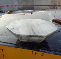 Machine de découpe de pierre à fil diamanté CNC intelligente, à quatre broches, à liaison, moteur à haute stabilité, haute sécurité pour le granit