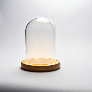 Campana Decorativa in <span class=keywords><strong>Vetro</strong></span> con Incisioni Religiose e Musicali, Copertura per Alimenti all'Ingrosso - Product Image 5