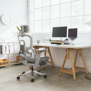 Admi 360 °   Chaise de bureau pivotante en maille avec hauteur réglable et roulettes - Product Image 6