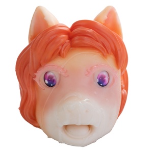 Masturbador Masculino con Cabeza de Caballo GEEBA, Vagina de Bolsillo Peluda, Masturbador de Silicona Seguro para el Cuerpo, Juguetes Sexuales Orales para Hombres - Product Image 5