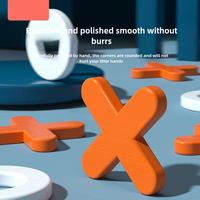 Juego de ajedrez Xo, juguetes intelectuales, rompecabezas de madera, tablero de Tic Tac Toe, juegos de memoria, juguetes de inteligencia para niños
