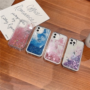 เคสโทรศัพท์แบบน้ำไหลวิบวับ สำหรับ <span class=keywords><strong>iPhone</strong></span> 13 12 11 Pro Max XS X XR 6 <span class=keywords><strong>6S</strong></span> 8 7 <span class=keywords><strong>Plus</strong></span> 5 5S SE 2  วัสดุซิลิโคน - Product Image 4