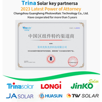 Panneaux Solaires Trina Vertex S + Tsm-Neg18R.28 475W 480W 485W 490W 495W 500W 505W Panneau Solaire Thermique Hybride Pvt Mono Double Verre