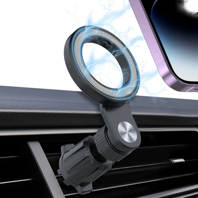 Wholesale Stable Magnetic Car Phone Holder Magsafe Car Mount Compatible iPhone 14 13 12 Pro Max Plus MINI Portable Car Holder