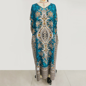 High Quality <strong>Plus</strong> <strong>Size</strong> Loose Maxi Dress Muslim <strong>Kaftan</strong> Moroccan <strong>Kaftan</strong> <strong>Plus</strong> <strong>Size</strong> Women Dress off Shoulder Dresses - Product Image 5