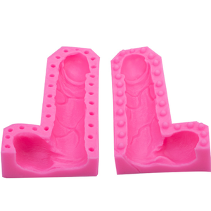 Moule <span class=keywords><strong>en</strong></span> Silicone Liquide 3D de Haute Qualité pour Bonbons, Chocolats et Gâteaux <span class=keywords><strong>en</strong></span> Forme de Pénis - Product Image 6