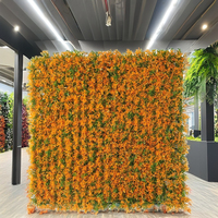 50*50cm gros plastique jaune Simulation cyprès feuille pelouse plante artificielle gazon artificiel pour la maison jardin décor