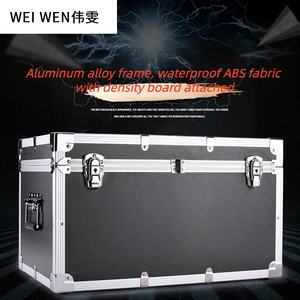 Aluminum Alloy Safety <strong>Storage</strong> Case Collection: <strong>Briefcase</strong>, Complete Tool <strong>Box</strong>, Large Empty Organizer Toolbox &amp; Carrying Suitcase - Product Image 2