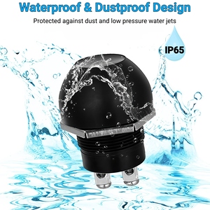 22MM Momentary <strong>Push</strong> <strong>Button</strong> <strong>Switch</strong> 12V-24V 10 Amp (ON)-Off, Car Engine <strong>Push</strong> to Start Ignition <strong>Switch</strong>/Horn <strong>Button</strong> for Boat Tractor - Product Image 5