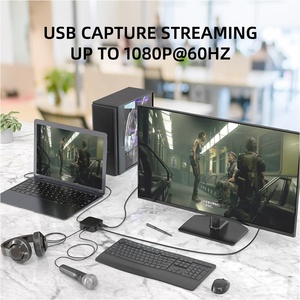 Loại C 3.0 HD <span class=keywords><strong>Video</strong></span> độ trễ thấp ABS USB streaming lên đến HDMI 60Hz độc lập <span class=keywords><strong>video</strong></span> chụp thiết bị kênh <span class=keywords><strong>PCI</strong></span> 1080P chụp thẻ - Product Image 2