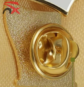 Fabrikdesign Metall-Souvenir-Geschenke Patriotischer Kasachstan-Nationalabzeichen-Anstecker für Kleidung und Hüte - Product Image 3