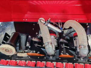 Tự động cạnh dải máy đồ nội thất cạnh dải máy móc hai mặt cắt tỉa và hai mặt đánh bóng - Product Image 6