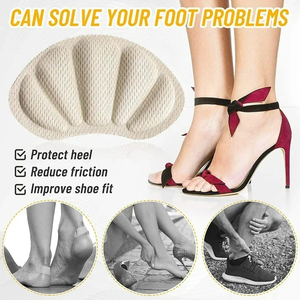 2 paires de coussinets de talon pour chaussures d'été/hiver, protections ajustables anti-usure pour semelles intérieures de chaussures de sport, autocollants protecteurs - Product Image 5