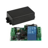 Télécommande universelle sans fil AC85- 250V 110V 220V 1CH 433Mhz Module de relais de commutateur récepteur pour moteur de porte de garage