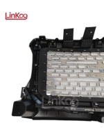 Nouvelle calandre de pare-chocs avant Linkoo 84733974 pour GMC Canyon Denali 2015 2016 2017 2018 2019 2020 ABS Chrome