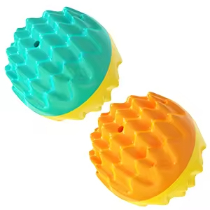 <b>Toys</b> <b>for</b> <b>Pets</b> Heavy Duty Float Rubber Squeaky Dog Balls Chew Spike <b>Toys</b> Clean Teeth and Training <b>Interactive</b> Movement <b>Pet</b> <b>Toys</b> - Product Image 2