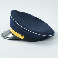 Casquette de service tactique brodée pour capitaine, casquette à visière, design personnalisable, casquette à visière