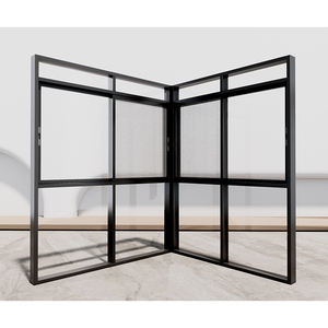 Venta caliente de aluminio ventana corredera balcón vidrio aislante K-valor con <span class=keywords><strong>precio</strong></span> bajo - Product Image 3