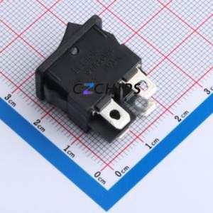 SS21-BBIWG-D Rocker Switch Through hole Component (THT) Switch 21mm 15mm Concave Bend Without - Product Image 2