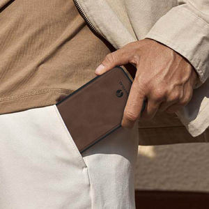 Tecno Pova Slim用マグネット式マットシープスキンテクスチャレザー耐衝撃バックケース、Tecno Pova Slim 5G/KM9用ソフトTPUバンパー - Product Image 5