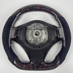 Volante de Fibra de Carbono Forjado con Alcántara Perforada, Producto Nuevo y Popular para BMW E90, Material de Cuero, Venta Directa de Fábrica - Product Image 4