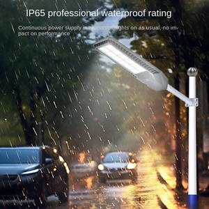 200W 300W 400W Construction durable de réverbère solaire à lumen élevé avec des matériaux d'ABS pour le réverbère solaire de représentation optimale - Product Image 6