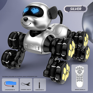 AI Thông Minh <span class=keywords><strong>Robot</strong></span> Đồ Chơi Cảm Ứng Cảm Biến Lập Trình Thông Minh Cơ Khí Con Chó Điện Nhựa Giáo Dục Điều Khiển Từ Xa <span class=keywords><strong>Robot</strong></span> - Product Image 3