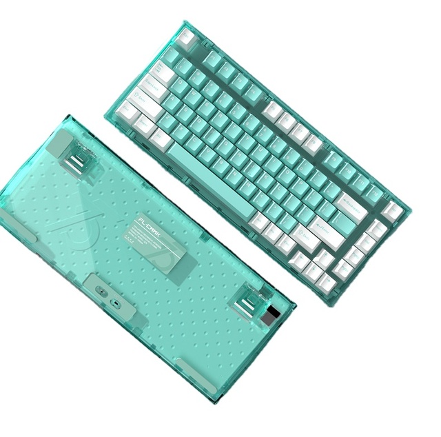 Fl Esports Q75pro Mechanical Keyboard 3 Mode 2.4G Bluetooth Wireless Keyboard 82keys Keyboard Gaming Accessories