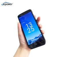 Jepower Android 12 GMS IP67 PDA mobile industriel robuste de 6 pouces, lecteur de codes-barres 1D/2D, NFC RFID 4G, collecteur de données d'entrepôt, gestion des stocks