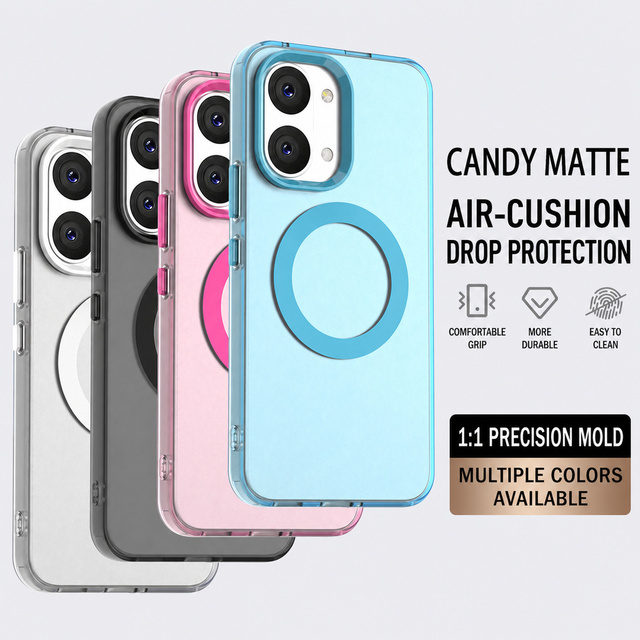 Ultra Thin Matte Phone Jacket for Xiaomi POCO X7 Pro 5G Case Candy Colors Magnetic Refreshing Anti Fingerprint Hybrid Cover New