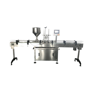 Machine de remplissage automatique d'eau pure de bouteille d'emballage de dosage de sauce d'huile lubrifiante d'huile comestible liquide visqueuse - Product Image 1