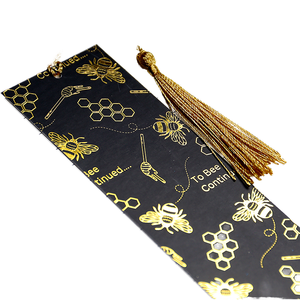 Impresión de Marcapáginas Personalizados al por Mayor, Fabricante de Marcapáginas de Papel, Troquelados, Laminados, con Lámina Dorada, OEM, ODM, Venta al por Mayor - Product Image 1