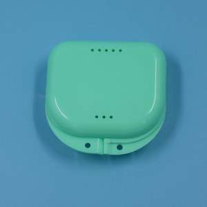 Logotipo personalizado colorido plástico ortodoncia apoyos alineador boca protector caso dentadura caja <span class=keywords><strong>de</strong></span> retención Dental caja <span class=keywords><strong>de</strong></span> retención - Product Image 3