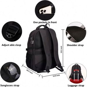 Sac à dos pour ordinateur portable de voyage, échantillon gratuit, antivol, fin, durable, avec port de charge USB, pour collège et école - Product Image 4