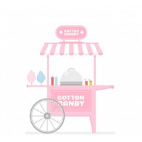 3 roues voiture tricycle mini donut cart design fast food cart retail fast food stand modern tricycle cart with push handle à vendre