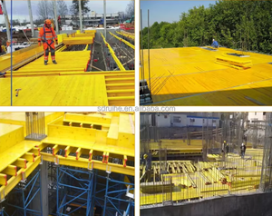 Panel Konstruksi Plywood Profesional 3 Lapis Warna Kuning untuk Luar Ruangan, E-commerce, Ketebalan 0.5mm, Toleransi WBP, Lem WBP, Formaldehida E1 - Product Image 6