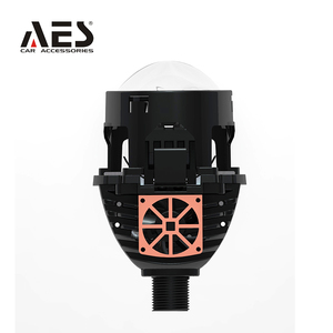 Lentille de projecteur Bi LED à lumière blanche haute puissance 5500k 6000k, double laser 70W AES TS1 2,5 pouces 3 pouces, éclairage automatique - Product Image 4