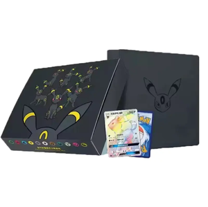 <span class=keywords><strong>Carte</strong></span> originale chinoise Pokemo PTCG Eevee <span class=keywords><strong>GX</strong></span> coffret cadeau Poke Mon cartes Sylveon Glaceon Leafeon Umbreon Espeon jouets authentiques - Product Image 4