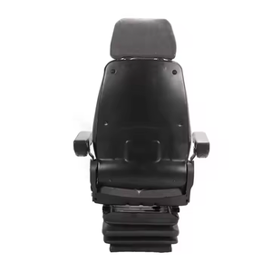 Asiento con Suspensión Mecánica, Material de Cuero, Ajuste Universal para Conductores de Vehículos de Construcción, Asientos YSR, Modelo GRAMMER MSG85/722 - Product Image 6