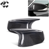 Coque de rétroviseur gauche neuve style M en fibre de carbone véritable pour Infiniti Q50 Q50L Q60 Q70 QX30 (2014-2020)