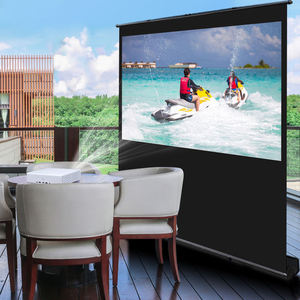 Proiezione manuale del proiettore portatile da 72 pollici Pull Up con piano di supporto che si alza per interni ed esterni 16:9 di <span class=keywords><strong>film</strong></span> di alta qualità - Product Image 5