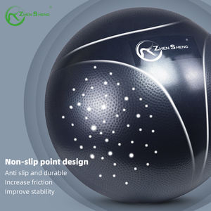 Ballon de yoga personnalisé Zhensheng pour hommes, en PVC frais, type <span class=keywords><strong>Swiss</strong></span> <span class=keywords><strong>Ball</strong></span>, 55cm, 65cm, 75cm, pour l'exercice - Product Image 1