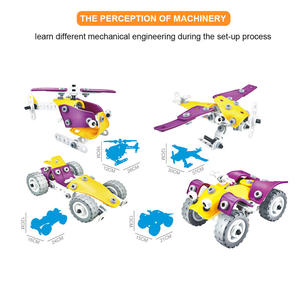 Juego de Juguetes Educativos de Construcción de Plástico para Niños, para Aprender STEM y Desarrollar la Creatividad - Product Image 6