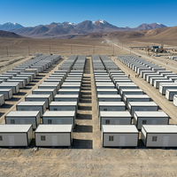 Conteneur Démontable à Assemblage Rapide, Dortoir Modulaire Préfabriqué pour Personnel, Logement de Campement Minier, Marché Péruvien