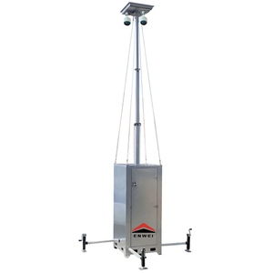 Torre de CCTV Móvil Resistente a la Intemperie con Paneles Solares Opcionales para <span class=keywords><strong>Empresas</strong></span> de Seguridad en Alemania - Product Image 5