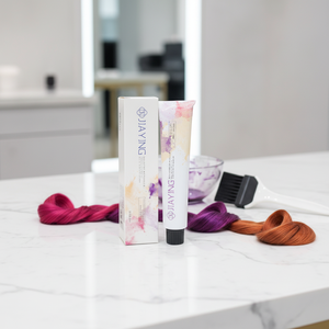 Crema Capilar de Té Negro Semipermanente de Grado Premium Orgánica Jiaying para Hombres/Mujeres, Cubre las Canas, para Todo Tipo de <span class=keywords><strong>Cabello</strong></span> - Fábrica - Product Image 1