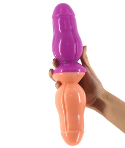 Bon marché prix gode <span class=keywords><strong>de</strong></span> sécurité en PVC masturbation féminine plug anal artificiel souple jouets sexuels en forme d'éléphant pour hommes femmes adultes - Product Image 1
