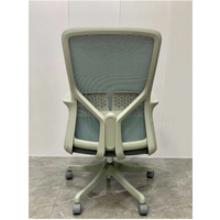 Chaise de bureau ergonomique pivotante à hauteur réglable, avec support lombaire et maille respirante, vente en gros directe d'usine