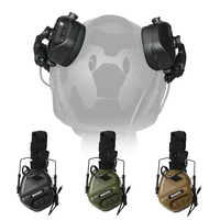 Casque tactique de protection auditive pliable et léger pour la chasse en extérieur